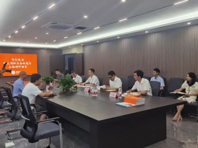 南太湖新區(qū)黨工委副書記、管委會主任錢洪文一行蒞臨歐銳杰調(diào)研指導